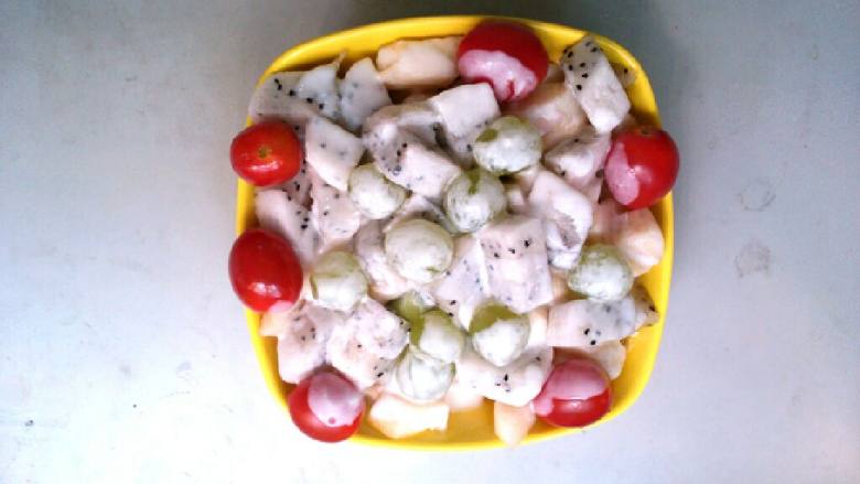 想念你的时候做的水果沙拉