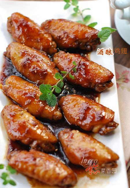 酒酿香醉鸡翅