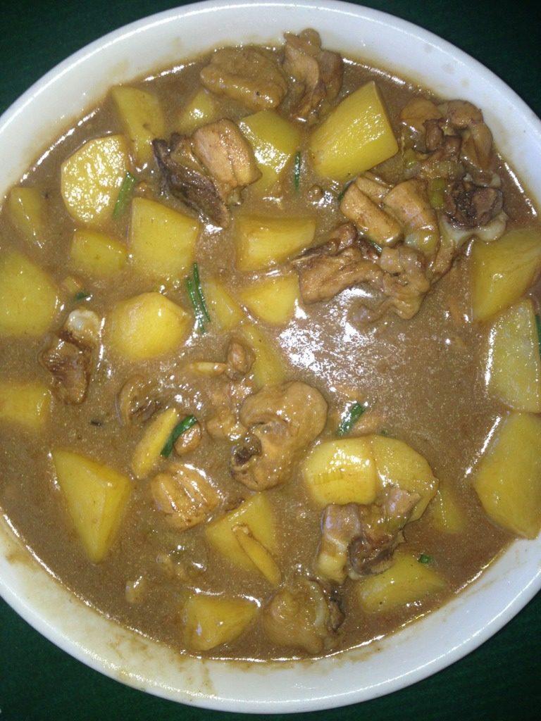 土豆烧鸡腿