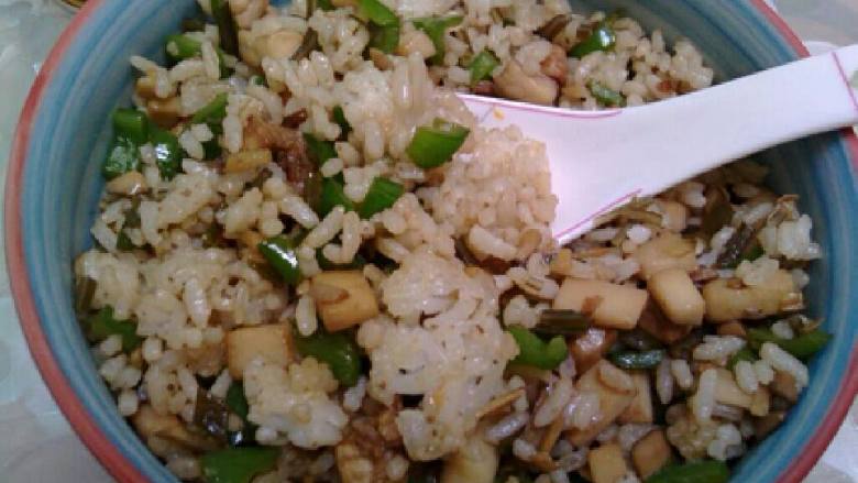 杏鲍菇炒饭