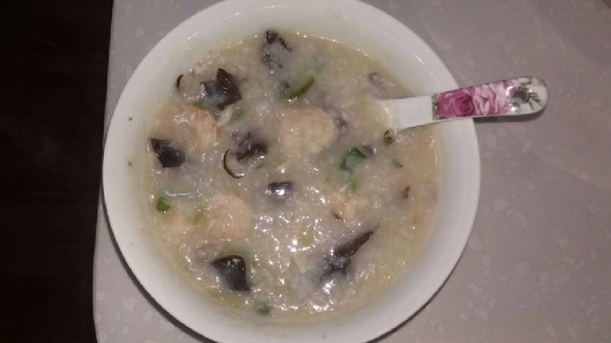 玛瑙翡翠海鲜粥