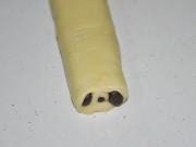 小C的纯手工熊猫饼干,剩下的原味面团包裹在外层;