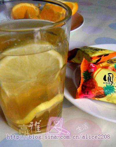 红糖柠檬水