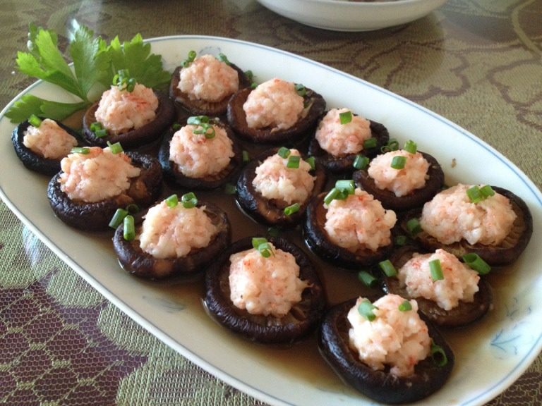 香菇虾肉盏