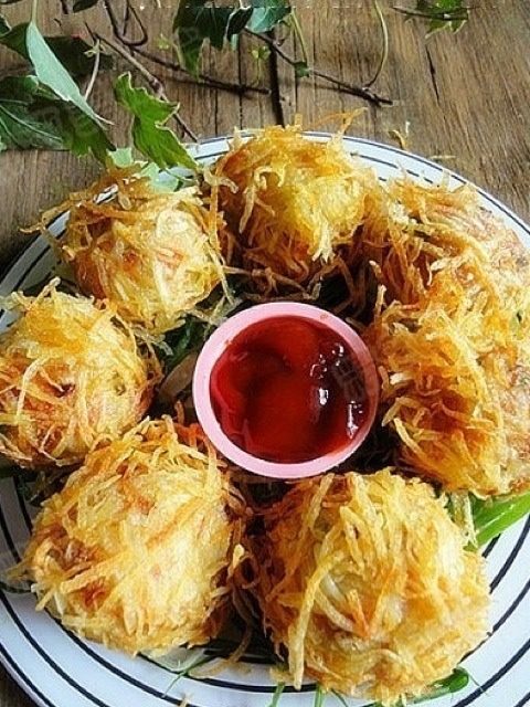 香炸土豆丸子