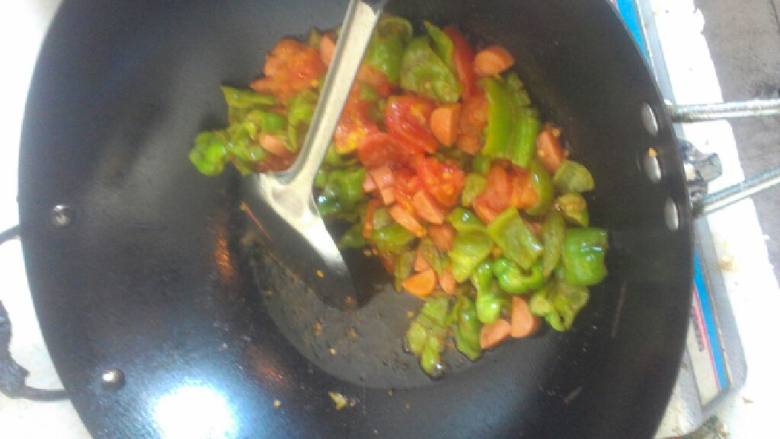 辣椒炒火腿