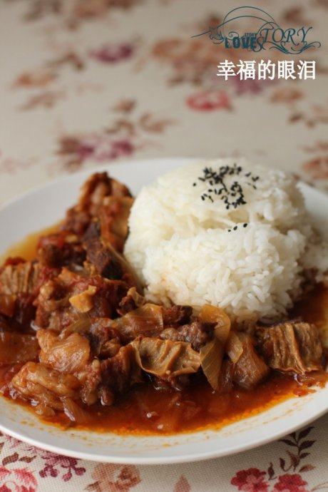 电饭锅版意大利牛肉烩饭 