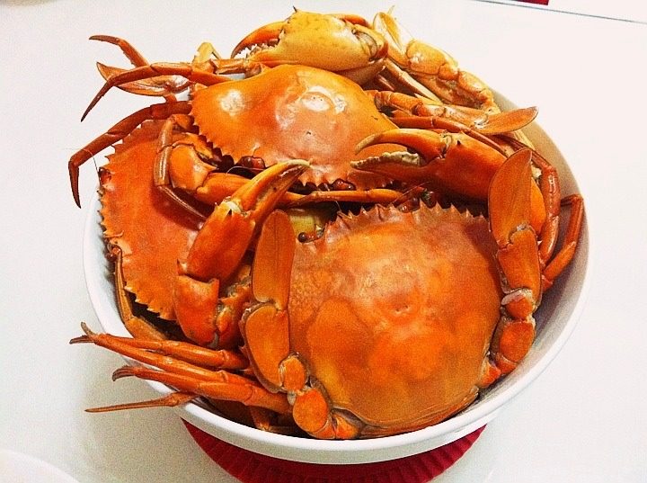 清蒸大闸蟹