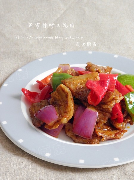 家常辣炒五花肉