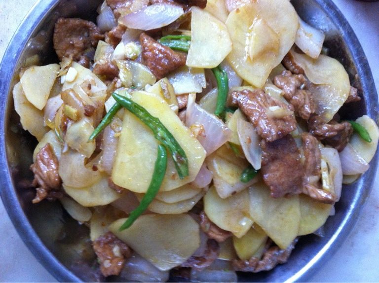 洋葱孜然土豆片