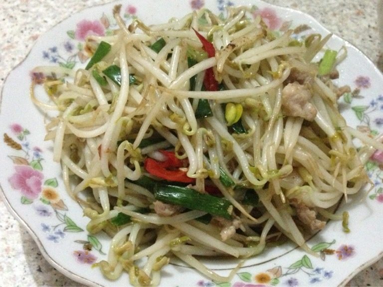 韭香豆芽