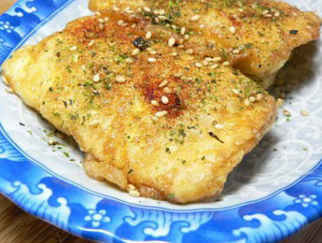 蛋煎鱼片