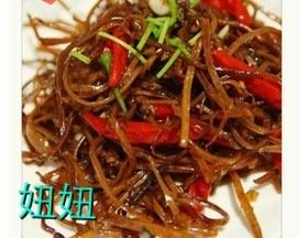 干煸八爪鱼丝