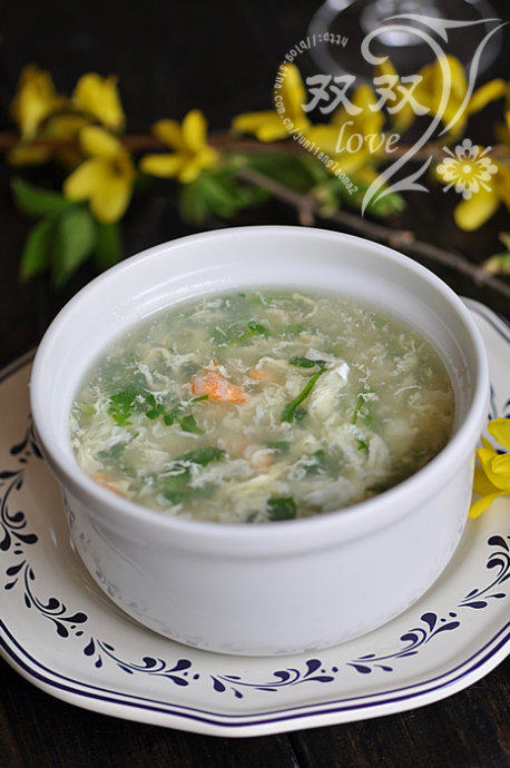 冬瓜蓉荠菜汤
