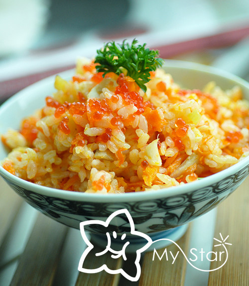 鳕鱼炒饭