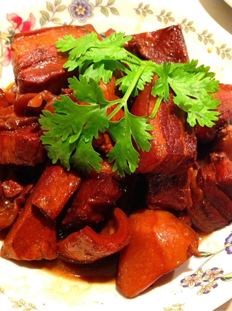 目鱼香干五花肉