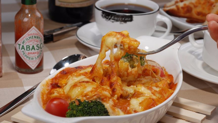海鲜番茄焗饭