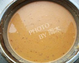 辣味鸡蛋饼,搅拌均匀无粉颗粒状态