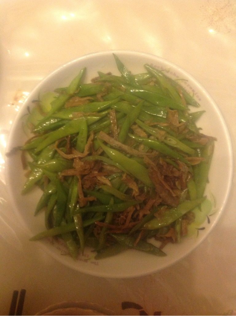 笋干菜炒豆角