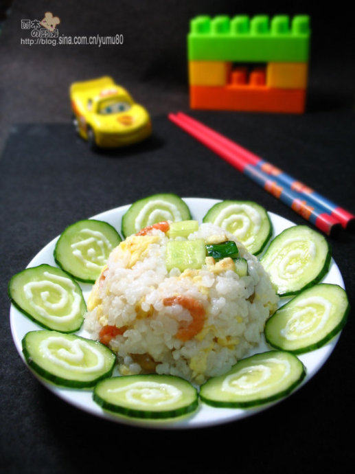 虾仁干蛋炒饭
