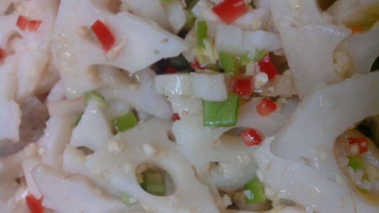 爽口姜汁小莲菜（家庭版）