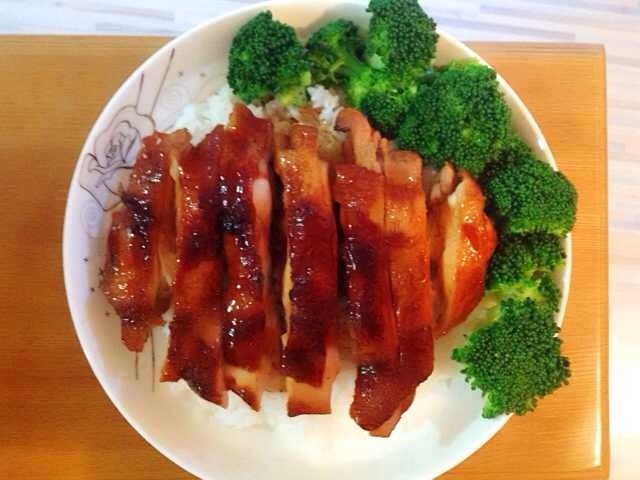 日式照烧鸡腿饭