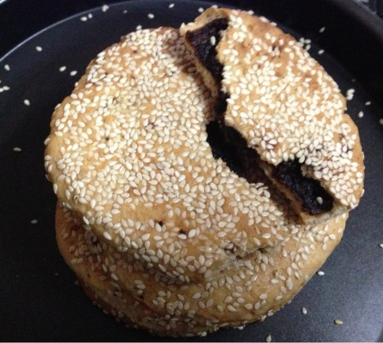 红枣芝麻饼