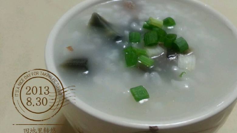 皮蛋瘦肉粥