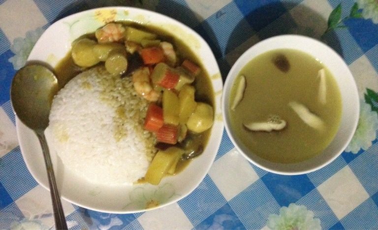 海鲜咖喱饭