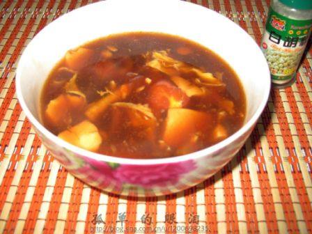 豆腐酸辣汤