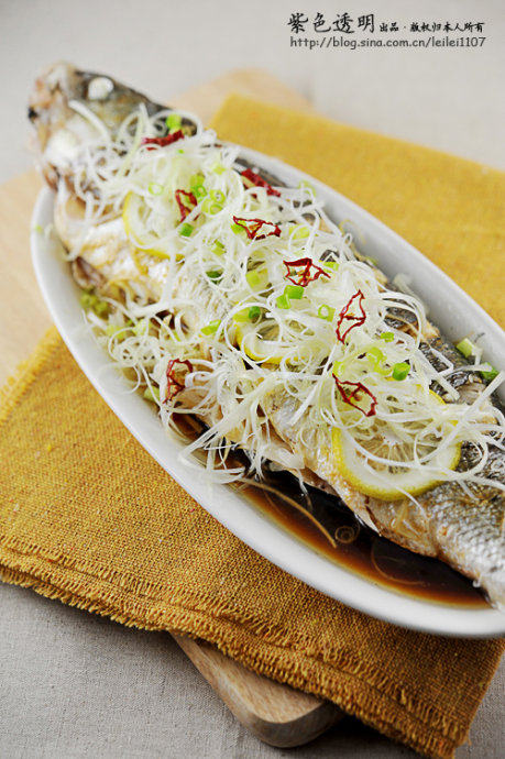 柠香鲈鱼