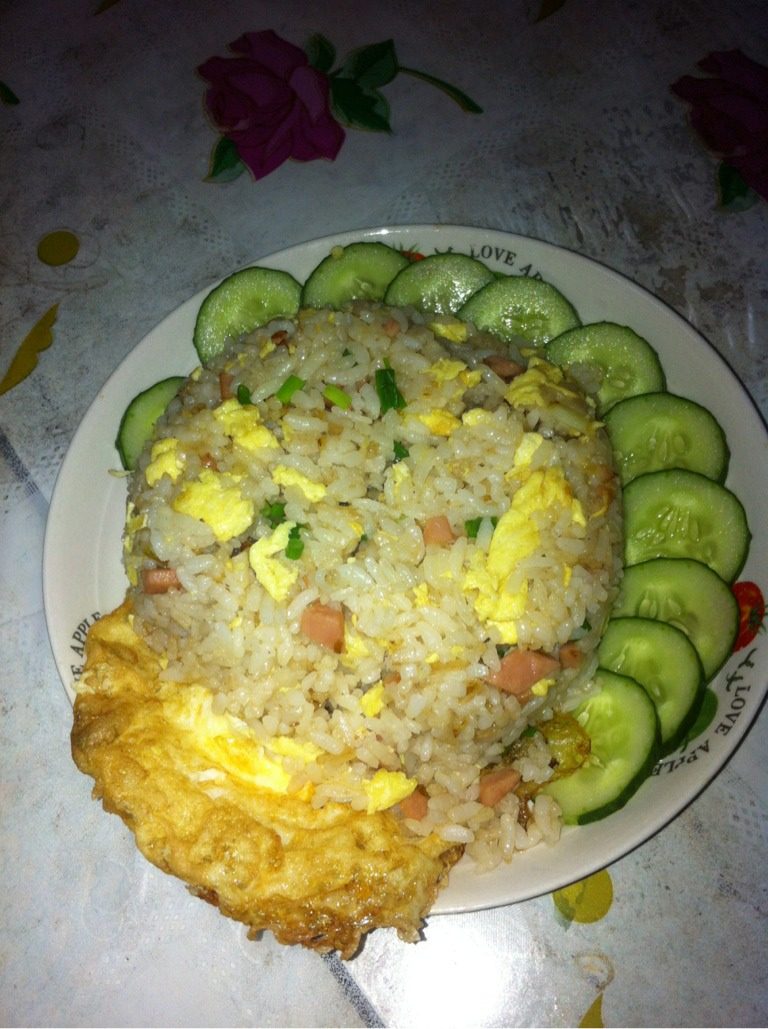 蛋黄可口饭