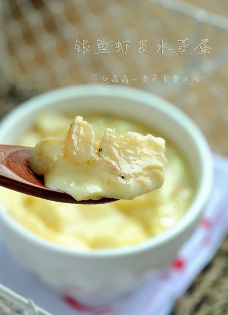 银鱼虾皮水蒸蛋