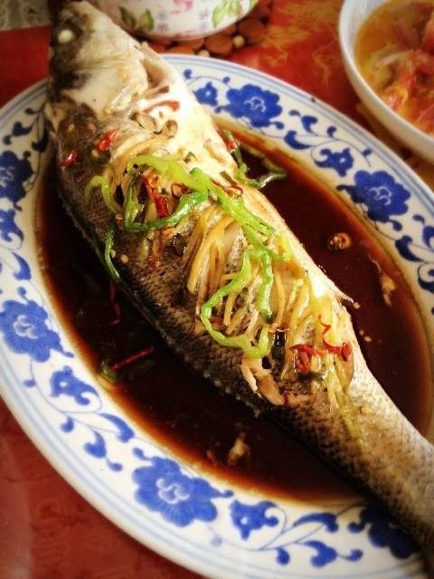清蒸鲈鱼