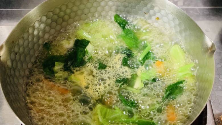 上汤白菜,煮熟