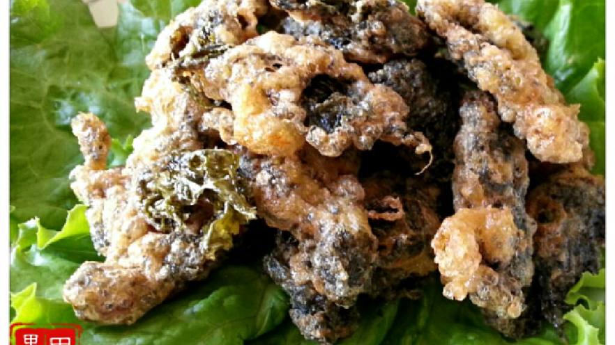 又香又酥炸紫菜