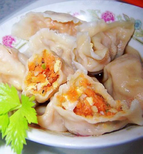 胡萝卜素馅饺子