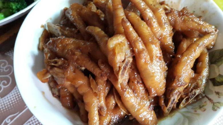 酱油鸡爪