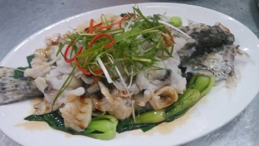 白灼桂花鱼