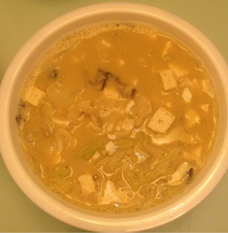 咸蛋黄全素汤