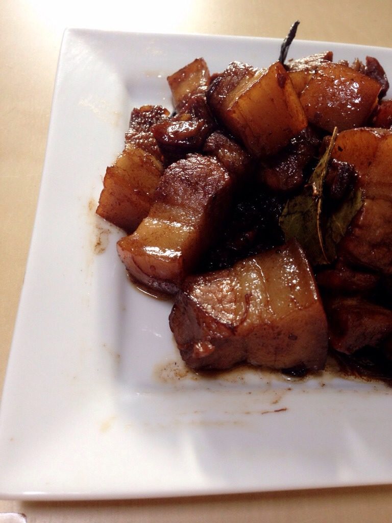 茶树菇烧肉