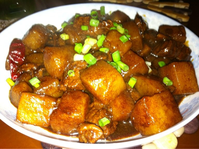 土豆烧五花肉