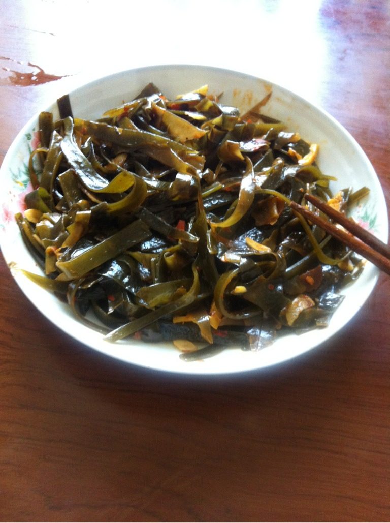 爆炒海带丝