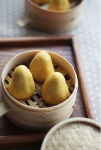 小窝头,放入蒸锅,开水上锅,大火蒸20分钟即可