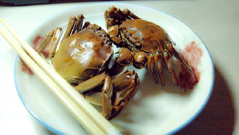 清蒸大闸蟹