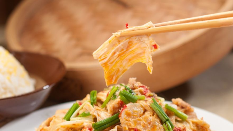 鱼香腐竹
