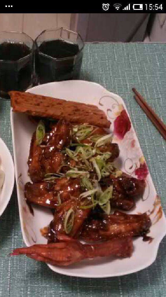 可乐鸡翅,大火收汁