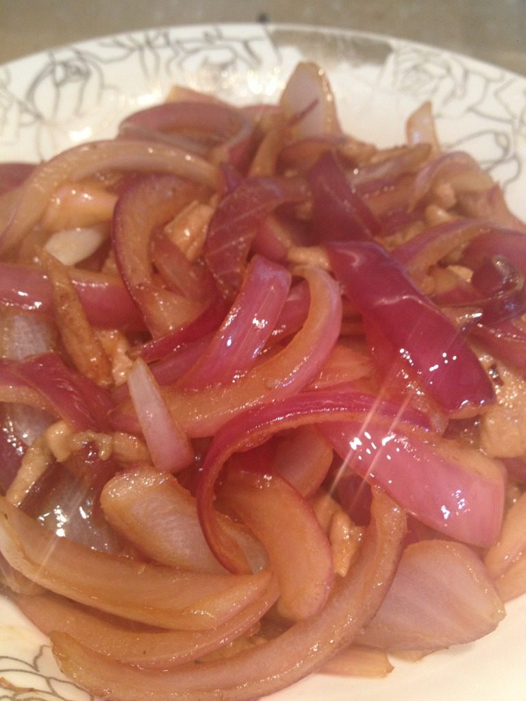 Yaya的＂洋葱炒肉丝＂