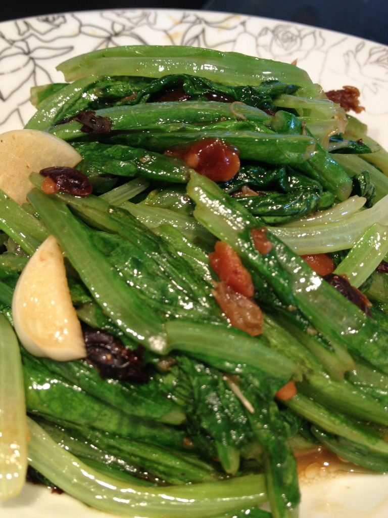 Yaya的＂豆豉鲮鱼油麦菜＂