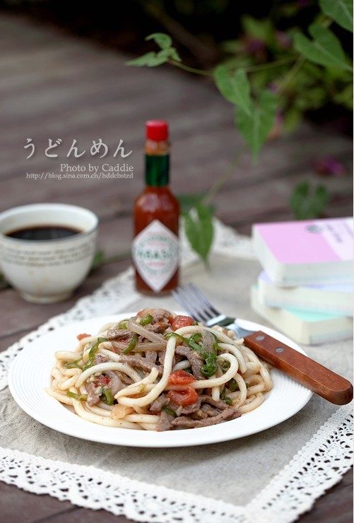 日式牛肉乌冬面